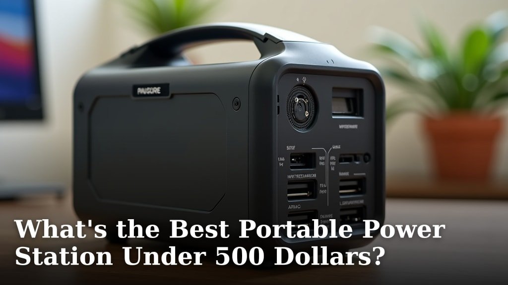 What’s the Best Portable Power Station Under 500 Dollars?