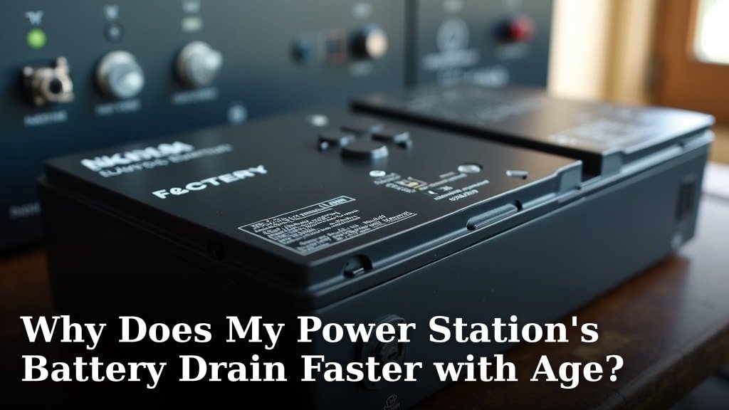 Why Does My Power Station’s Battery Drain Faster with Age?