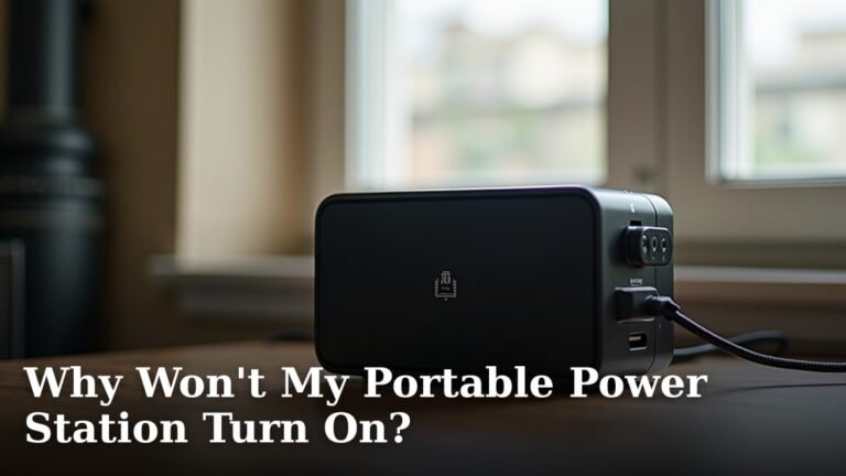 Why Won't My Portable Power Station Turn On?