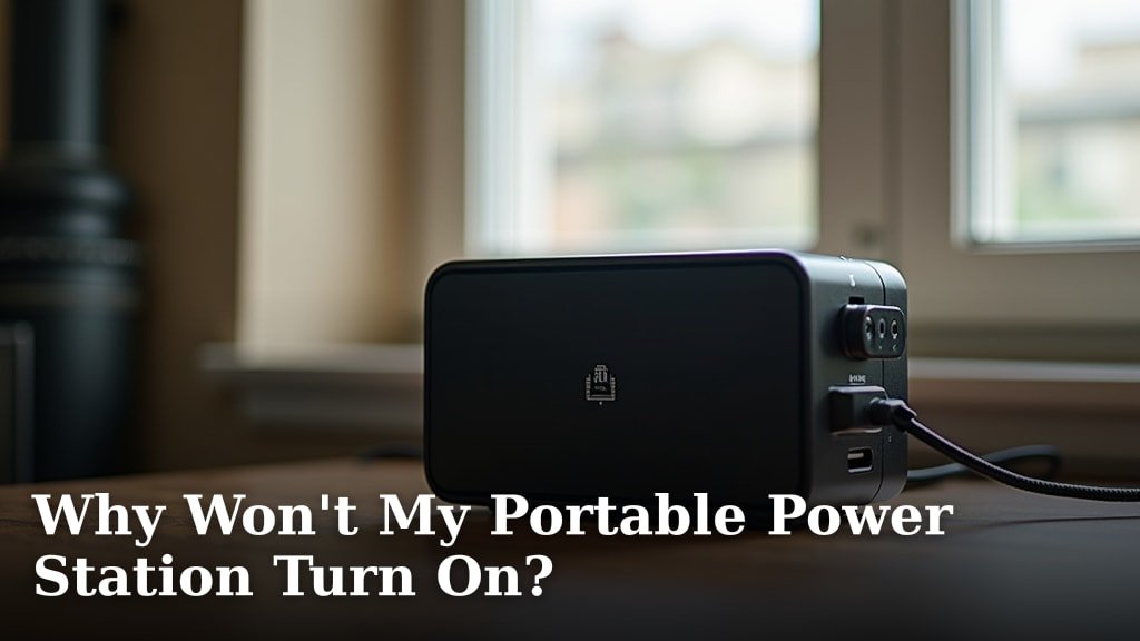 Why Won't My Portable Power Station Turn On?