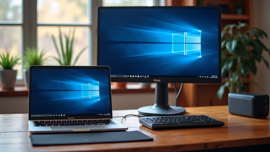 Powering Your Tech: Laptop and Monitor Setup with a Power Station