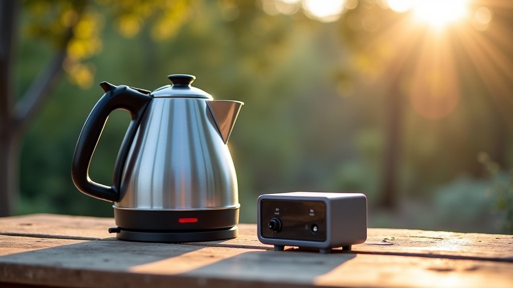 Powering Your Morning Brew: Electric Kettles and Portable Power Stations