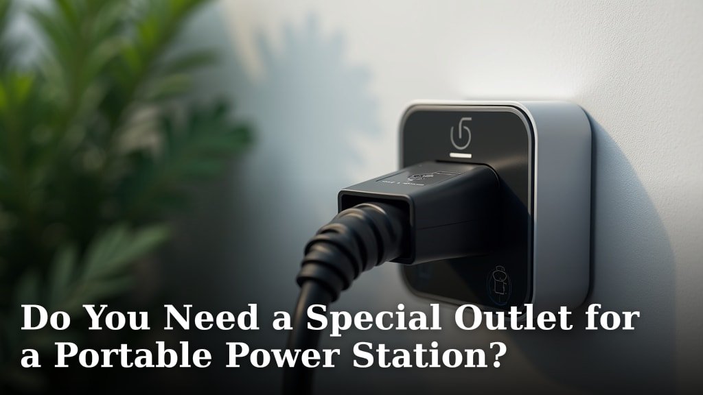 Do You Need a Special Outlet for a Portable Power Station?
