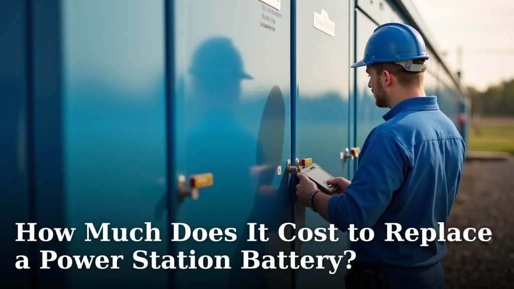 How Much Does It Cost to Replace a Power Station Battery?