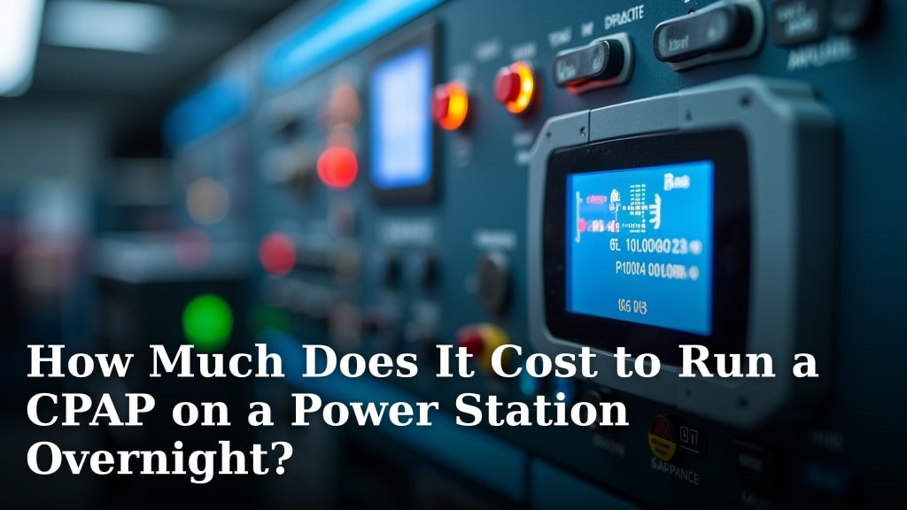 How Much Does It Cost to Run a CPAP on a Power Station Overnight?