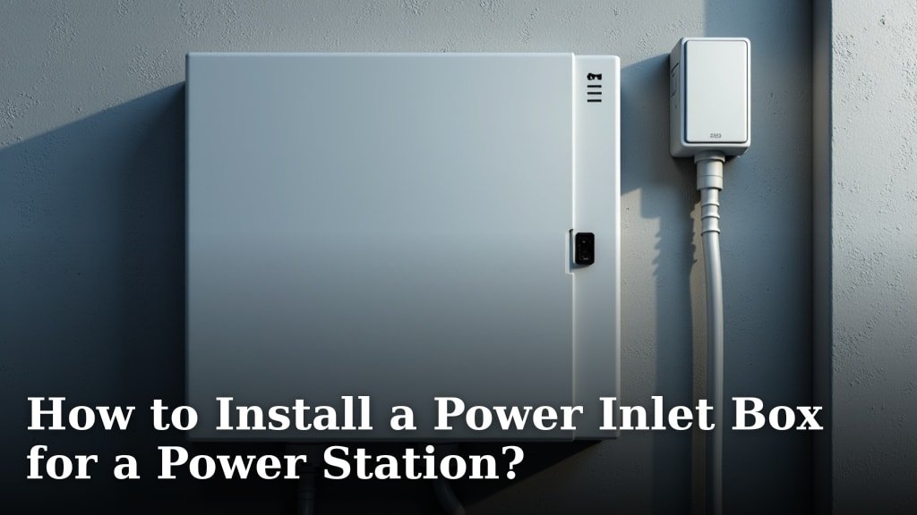 How to Install a Power Inlet Box for a Power Station?