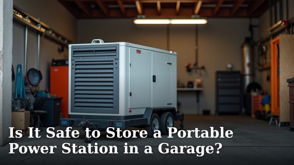 Is It Safe to Store a Portable Power Station in a Garage?