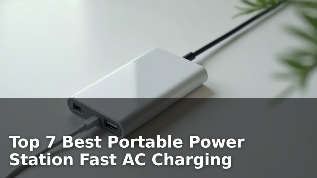 Best Portable Power Station Fast AC Charging