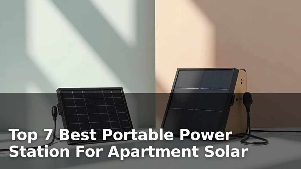 Best Portable Power Station For Apartment Solar