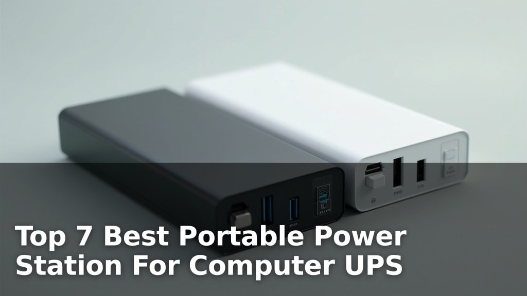 Best Portable Power Station For Computer UPS