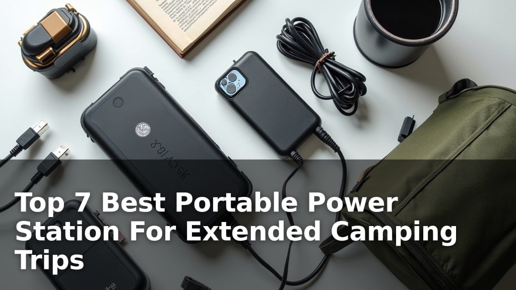 Best Portable Power Station For Extended Camping Trips