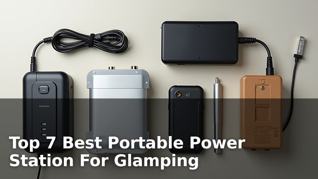 Best Portable Power Station For Glamping