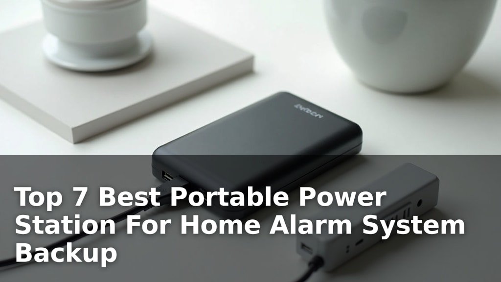 Best Portable Power Station For Home Alarm System Backup
