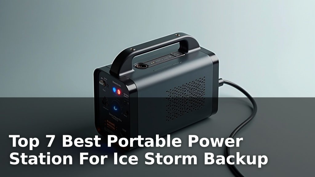 Best Portable Power Station For Ice Storm Backup