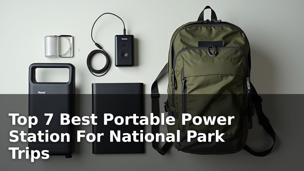 Best Portable Power Station For National Park Trips