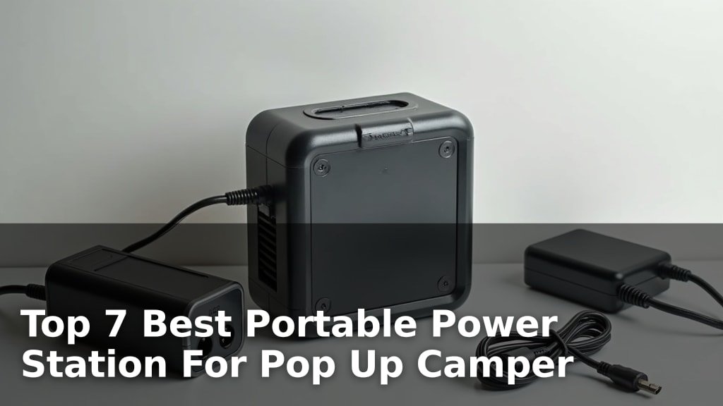 Best Portable Power Station For Pop Up Camper