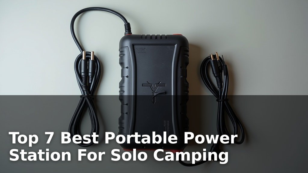 Best Portable Power Station For Solo Camping