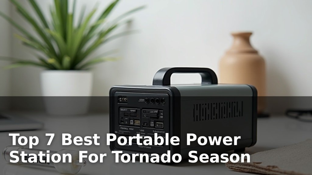 Best Portable Power Station For Tornado Season