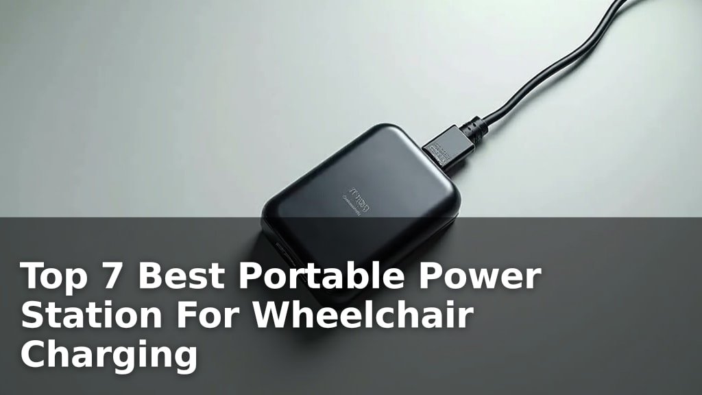 Best Portable Power Station For Wheelchair Charging