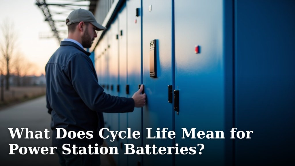 What Does Cycle Life Mean for Power Station Batteries?