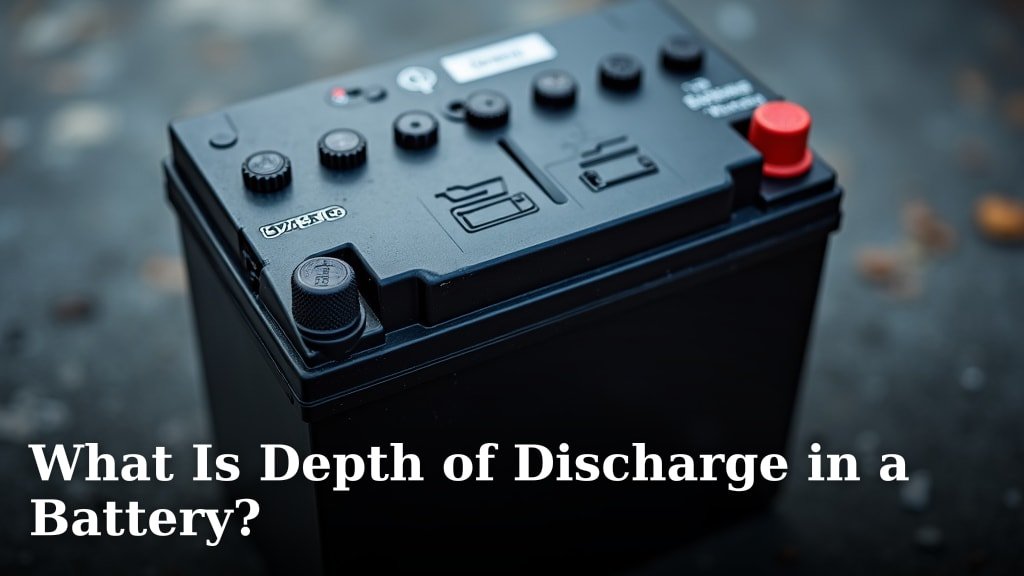What Is Depth of Discharge in a Battery?