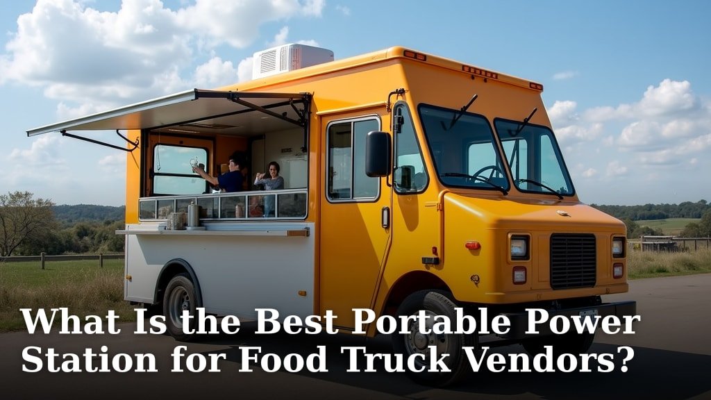 What Is the Best Portable Power Station for Food Truck Vendors?