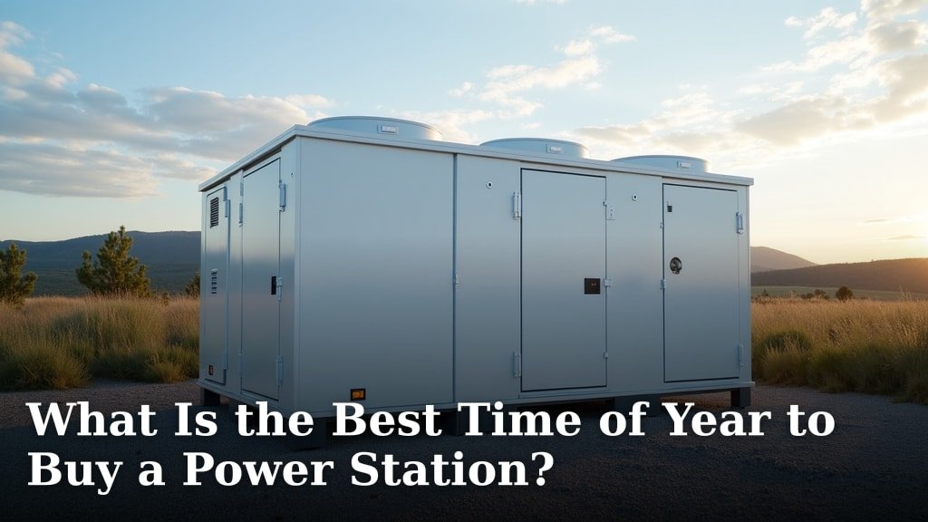 What Is the Best Time of Year to Buy a Power Station?