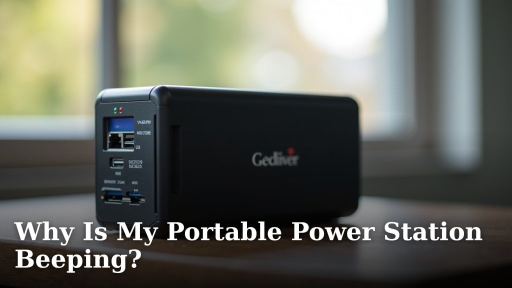 Why Is My Portable Power Station Beeping?